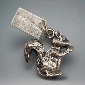 Vintage Bell Trading Sterling Armband Charm California Eichhörnchen 925 Silber Souvenir - Bild 1 von 5