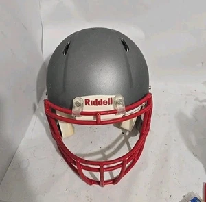 Ridell Medium Football Helmet Gray - Picture 1 of 9