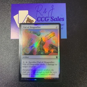 MTG - Foil - Vial of Dragonfire - Dragons of Tarkir - Near Mint - Picture 1 of 2
