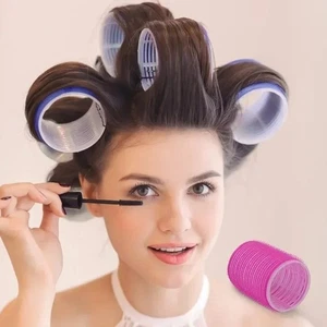 Self-Grip Hair Rollers – Jumbo Heatless Curlers for Salon & Home Styling - Picture 1 of 8