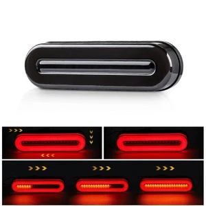 Stylish Motorcycle Tail Light with Sequential Flowing Turn Signal for ATV UTV - Picture 1 of 20