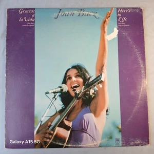 JOAN BAEZ "Here's To Life" Vinyl Stereo LP, A & M 33rpm, SP 3614, 1974, - Imagen 1 de 9