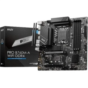 New MSI Pro B760M-A WIFI DDR4 Gaming Desktop Motherboard - Picture 1 of 1