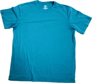 George T-Shirt türkis Rundhals Kurzarm Freizeit Paar gut zu allem MED - Bild 1 von 10