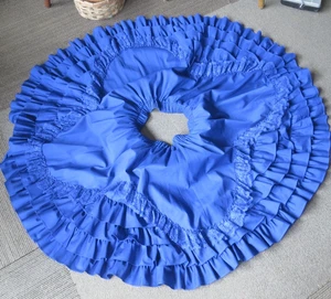 Square Dance / Rockabilly 5 tier ruffle w lace Skirt - Imagen 1 de 4