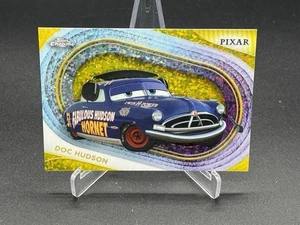 2025 Topps Chrome Disney Doc Hudson yellow mini diamond refractor - Picture 1 of 2