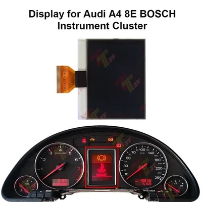 Pantalla para Audi A4/RS4/S4 8E y Seat Exeo Instrument Pixel Falta reparación Foto 1 de 2