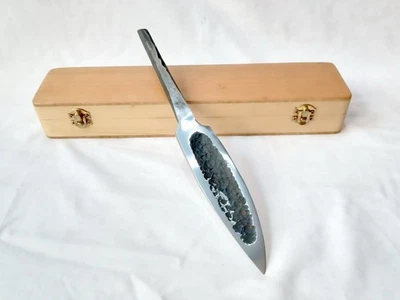 Yakut Blank Blade, Hand forged Left Hand, integral Yakut Blade, 52100 C-Steel - Image 1 of 4