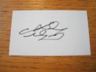 1960'S-00'S Autograph White Card: Myers, Andy. Item In Very Good Condition Unles