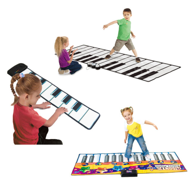 piano chão para crianças - jogo com piano pé - Brinquedos dança