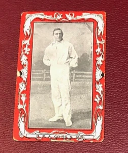 WILLS AUSTRALIAN & SOUTH AFRICAN CRICKETERS CIGARETTE CARD DRA GEHRS S.AUS 1910 - Picture 1 of 2