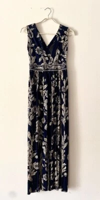 EMILIO PUCCI VINTAGE 90's Silk Maxi Dress size 10 Very Rare Used - Image 1 of 4
