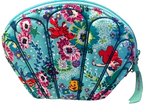 Die kleine Meerjungfrau Muschel Kosmetikkoffer Vera Bradley bunt Baumwolle Reißverschluss - Bild 1 von 12