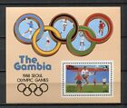 27760) Gambia 1987 MNH Neuf Olympic G. Seoul S/S Bf