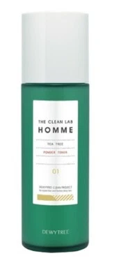 Dewytree The Clean Lab Homme Tea Tree Powder Toner 150ml Soothing Skin care - Image 1 of 2