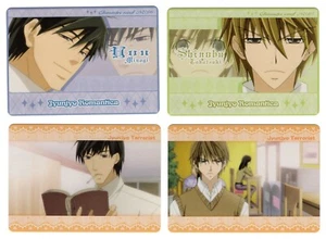 Tarjeta coleccionable Junjou Junjo Romantica anime Takatsuki Shinobu Miyagi You 4 piezas - Imagen 1 de 2