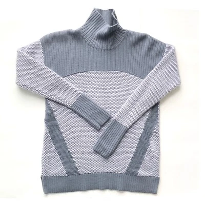 Suéter Lululemon Cálido y Restaurador Cuello Alto Talla S [4] Lana Merino Gris Nubby Foto 1 de 4