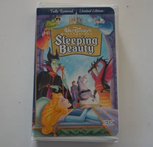 Disney Sleeping Beauty VHS Limited Edition Masterpiece Collection New - Picture 1 of 4