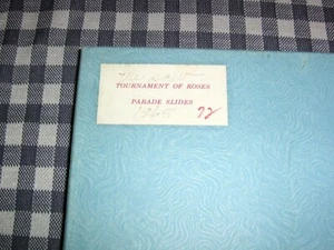 Juego de recuerdos: diapositivas de 35 mm + álbum de 33 rpm + folleto, desfile del torneo de rosas de 1965 - Imagen 1 de 1