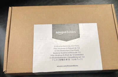 AmazonBasics 12 Pack D Cell All Purpose Alkaline Batteries - Image 1 of 3