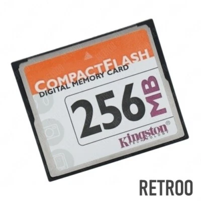 Kingston Compact Flash 256MB CF Type-I Memory Card for Digital Cameras CF/256 - Image 1 of 2