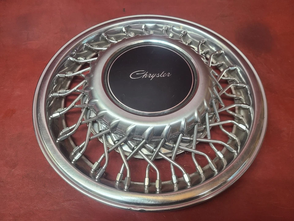 1990-1994 Chrysler Le Baron New Yorker 14" Wire Hubcap Wheel Cover 473 Cap - Image 1 of 4