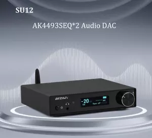 BRZHIFI SU12 Black AK4499SX2 Hi-End DAC Audio Decoder Bluetooth5.1 for QCC5125 - Bild 1 von 3