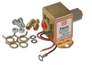 12V FACET SOLID STATE FUEL PUMP FOR KIT CARBURETED 4 7PSI ENGINES PNS 40100 - Picture 1 of 3