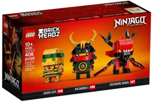 NEW SEALED Lego Ninjago BrickHeadz Legacy 10 Set 40490 - Picture 1 of 1