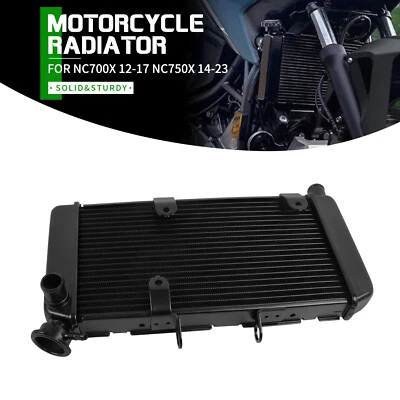 For Honda NC750X 2014-2023 NC700X 12-17 Aluminum Engine Cooling Cooler Radiator - Image 1 of 4