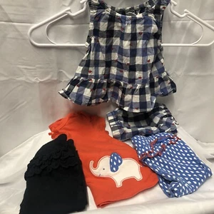 Baby Infant Girl 3-6 Months Baby Gap Summer Spring Outfits Lot 5 Carter Old Navy - Picture 1 of 7