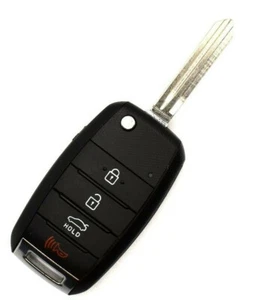 New OEM Kia Forte 2017 2018 Keyless Entry Remote Flip Key Fob OSLOKA-875T (YD) - Picture 1 of 4