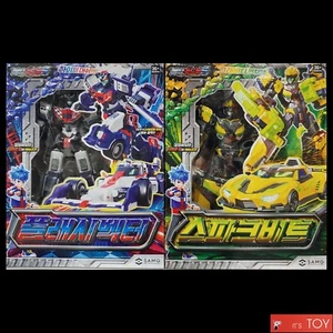 Metal Cardbot S FLASHVECTOR & SPARKBIT Transforming Robots Sports Car set 2025 - Picture 1 of 15