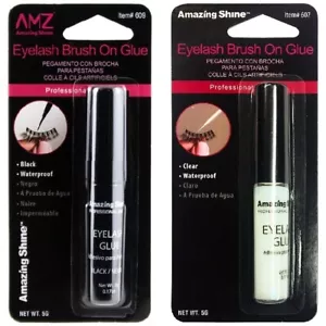 Amazing Shine Brush On Waterproof Eyelash Glue False Fake Lash Adhesive Strong - Picture 1 of 5