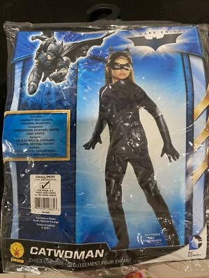 Disfraz Rubie’s Girl’s Catwoman Dark Night Trilogy | Talla Pequeña 4-6 NUEVO Foto 1 de 3
