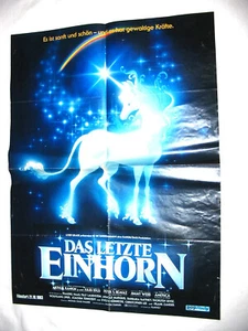 DAS LETZTE EINHORN / KISS - Pop Rocky Poster - gefaltet - Sammlerstück - Photo 1 sur 2