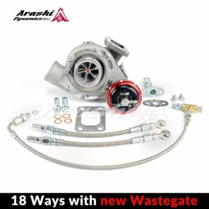 Arashi Billet Turbo TD04L 20T 5cm Universal T25 w/ 9 Blades High Flow 250 HP - Bild 1 von 7