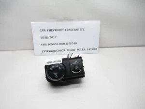 2012-2017 Chevrolet Traverse Dash Headlight Headlamp Dimmer Control Switch OEM - Picture 1 of 5