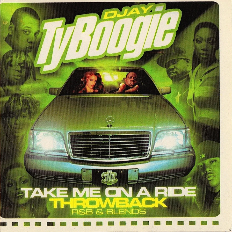 DJ TY BOOGIE- TAKE ME ON A RIDE THROWBACK R&B AND BLENDS - NYC MIXTAPE MIX CD - Image 1 of 2