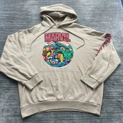Marvel Avengers Hoodie Size 2XL Adult Comics Iron Man Thor Hulk Captain America - Image 1 of 4