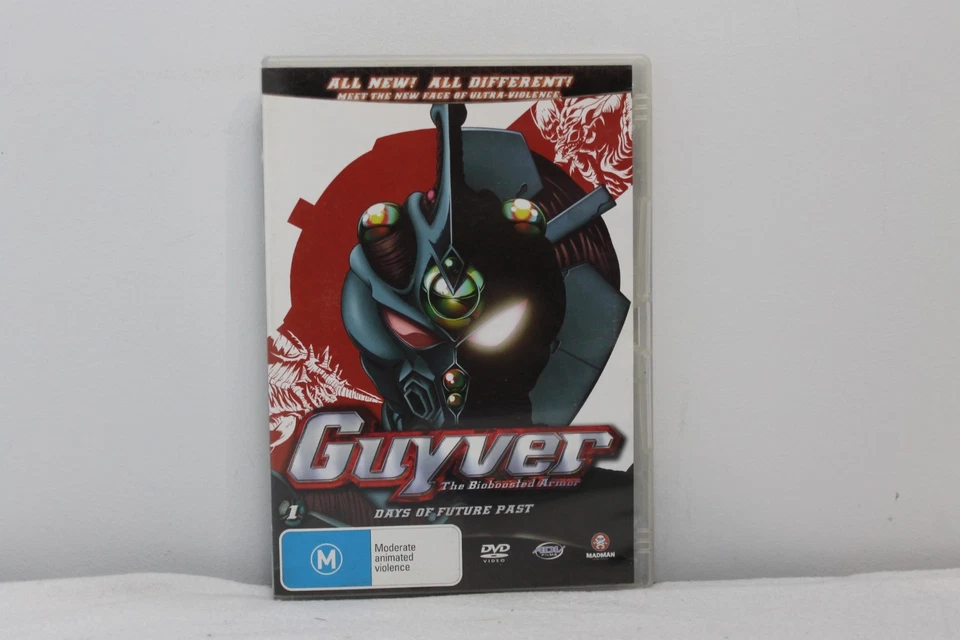 Guyver - The Bioboosted Armour: Volume 1 - Days Of Future Past DVD complete R4✅✅ - Image 1 of 4