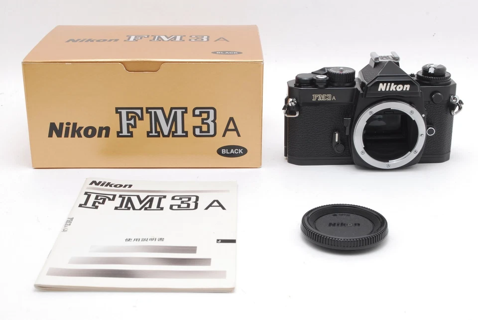【MINT- BOXED】Nikon FM3A 35mm SLR Film Camera Black Body - Image 1 of 4