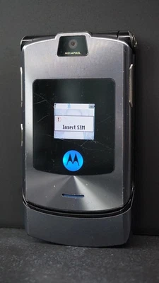 Motorola Razr V3i T-Mobile Mobile Phone Flip - Grey - Image 1 of 4