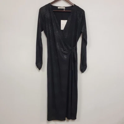 Vintage Amanda Wakeley Y2K Whimsigoth Wickelkleid Größe 14 Celestial Ethereal - Bild 1 von 4