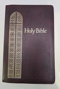 Nelson Regency Holy Bible KJV Giant Print Reference Edition Red Letter Burgandy - Picture 1 of 17
