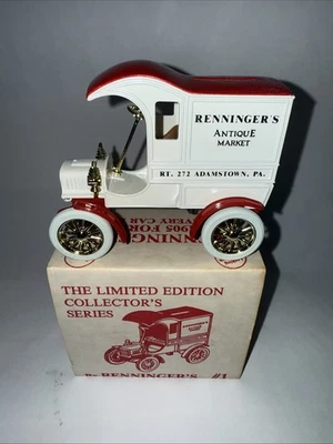 1988 ERTL 1905 FORD DELIVERY CAR BANK RENNINGER'S Diecast 1/25 Made In USA! - Image 1 of 4