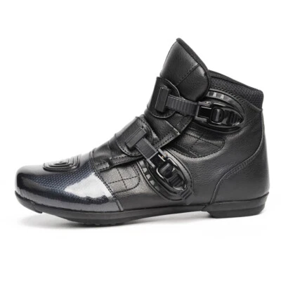 Мужские гоночные ботинки открытый дороги мотокросса езды туфли мотоцикла кроссовки черный - Изображение 1 из 4