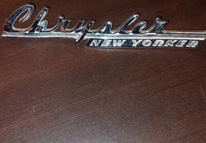 Vintage 1940s Chrysler New Yorker Hood Emblem - Picture 1 of 3