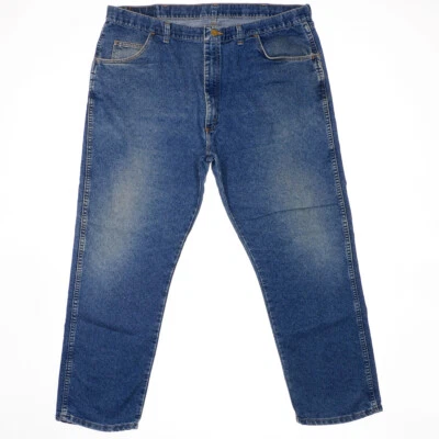 Wrangler Jeans Mens Size 42x30 Measures 40x27.5 Classic Tapered Straight Blue - Image 1 of 4