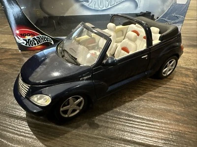Hot Wheels 1/18 Scale Diecast 53839 - Chrysler PT Cruiser Convertible Dark Blue - Image 1 of 4
